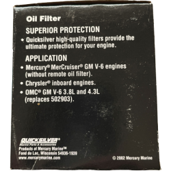 Quicksilver Olie Filter 883702Q