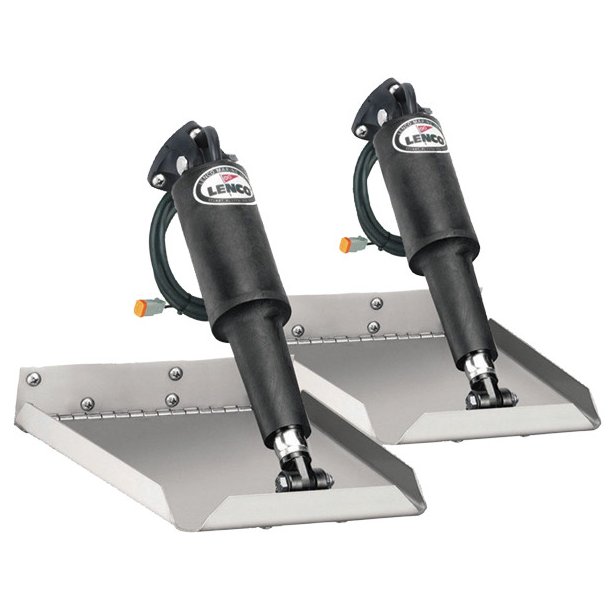 Lenco Trimplaner st Edge Mount 9x9" u/panel