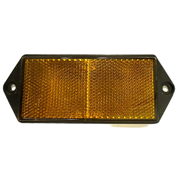 Refleks orange 2 stk 100 x 47mm